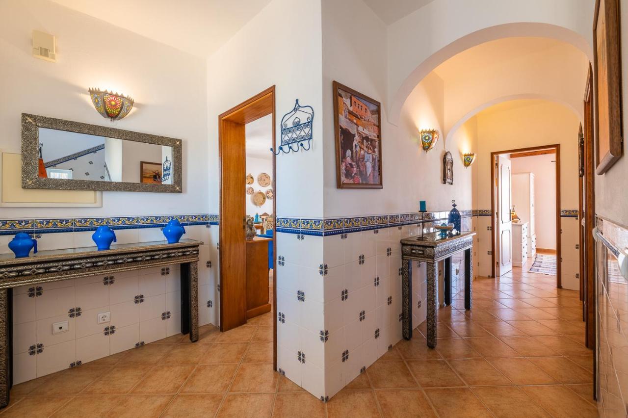 Villa Oasis Gale - Luxury Villa With Private Pool, Ac, Free Wifi, 5 Min From The Beach 阿尔布费拉 外观 照片