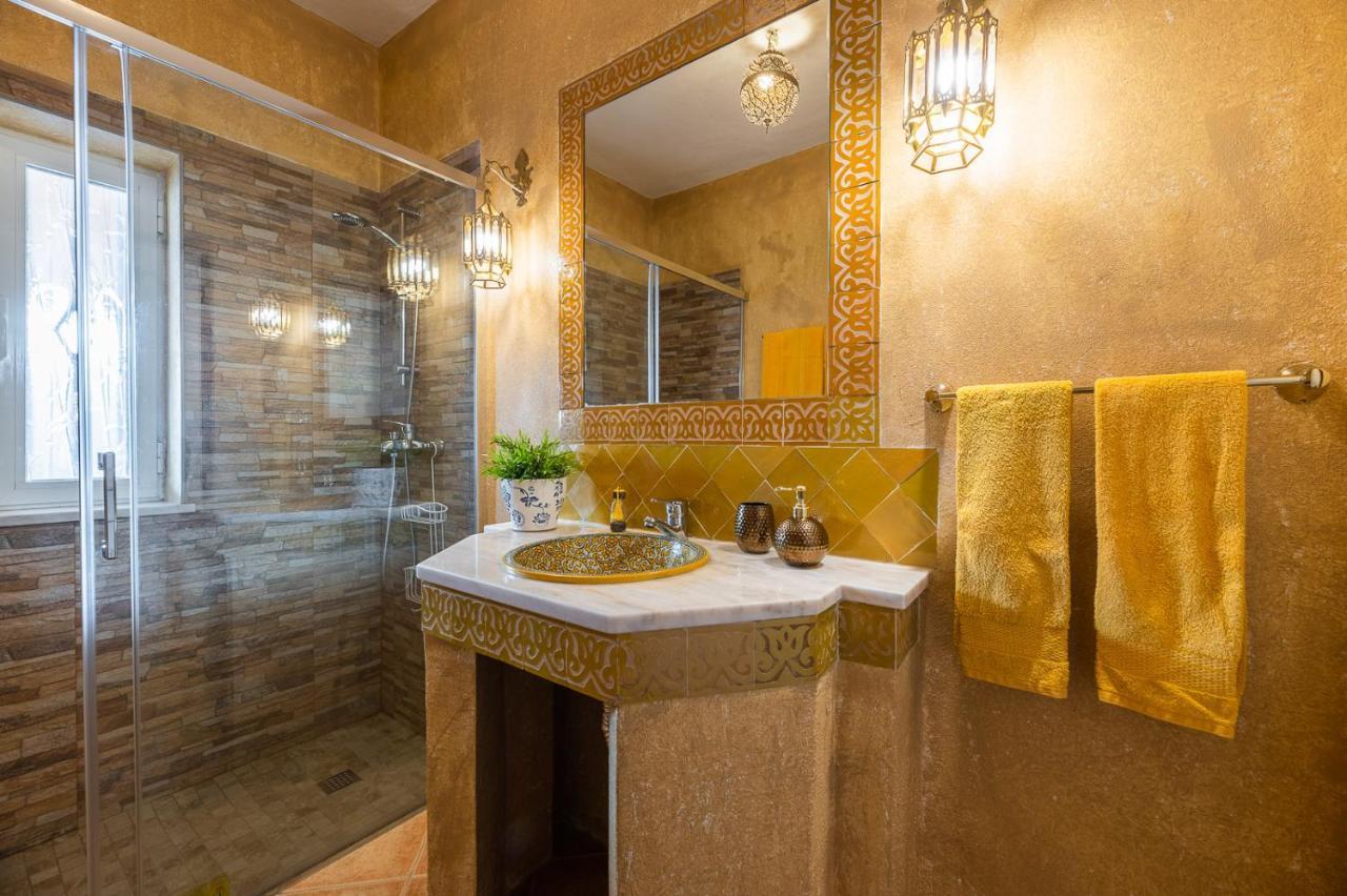 Villa Oasis Gale - Luxury Villa With Private Pool, Ac, Free Wifi, 5 Min From The Beach 阿尔布费拉 外观 照片