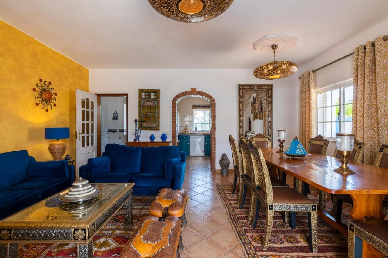 Villa Oasis Gale - Luxury Villa With Private Pool, Ac, Free Wifi, 5 Min From The Beach 阿尔布费拉 外观 照片